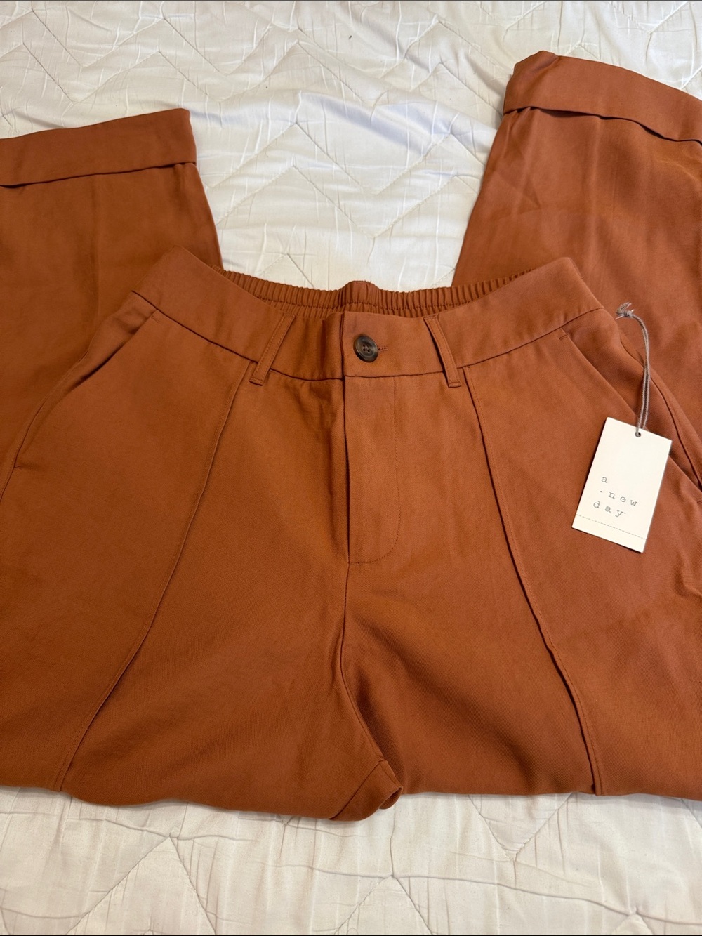 a new day women’s Rust Orange Chinos